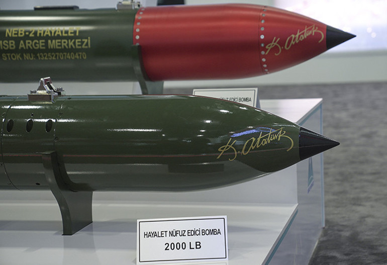 GAZAP ve HAYALET, Fransızları hayran bıraktı: Dünyanın en güçlü nükleer olmayan bombası