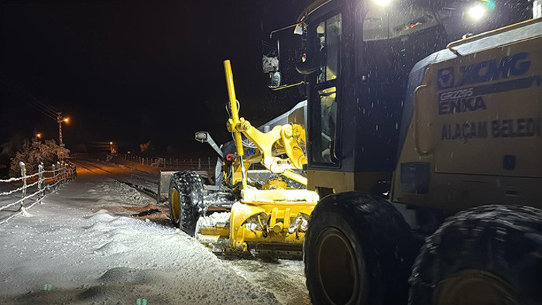 Ekiplerin çalışması başladı