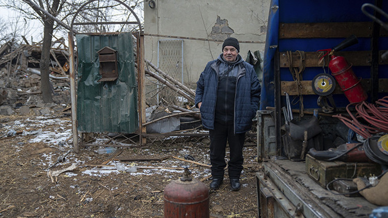 Rusyadan Ukraynaya İHA saldırısı: Yerleşim alanlarında ağır hasar oluştu