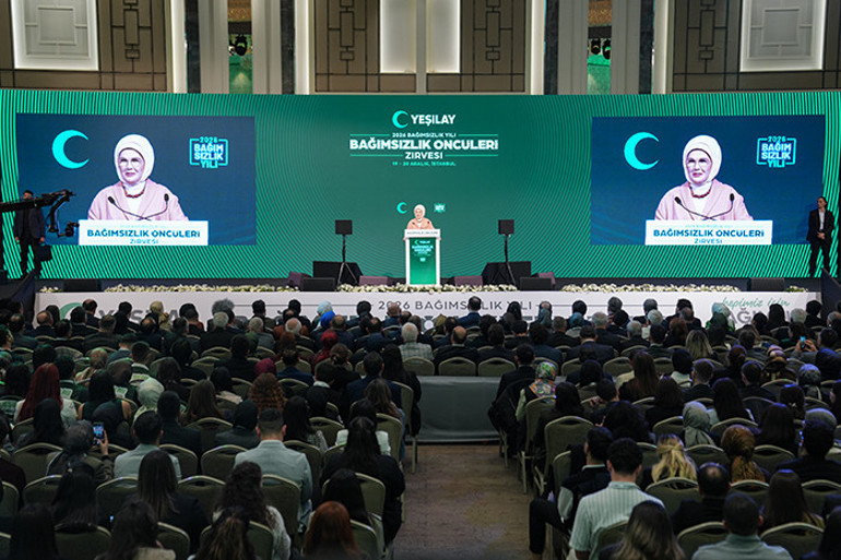 Emine Erdoğan, Bağımsızlık Öncüleri Zirvesinde konuştu: 2026yı Bağımsızlık Yılı ilan ediyoruz