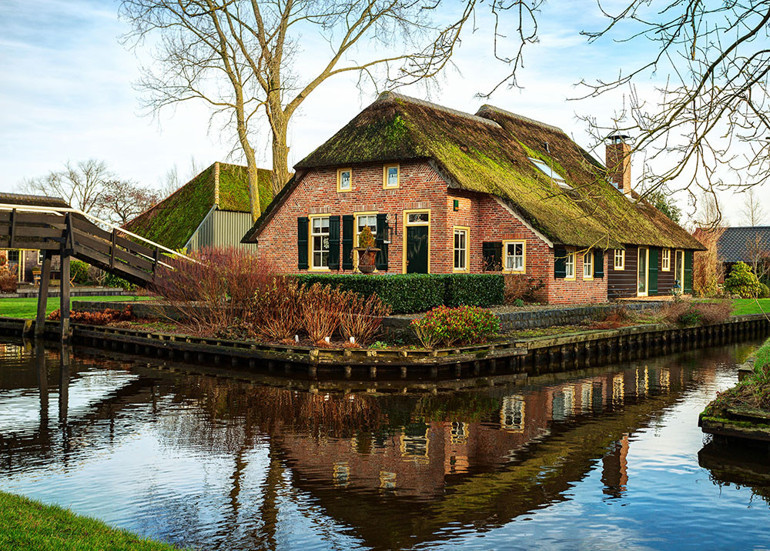 Su üstündeki masal köy: Giethoorn
