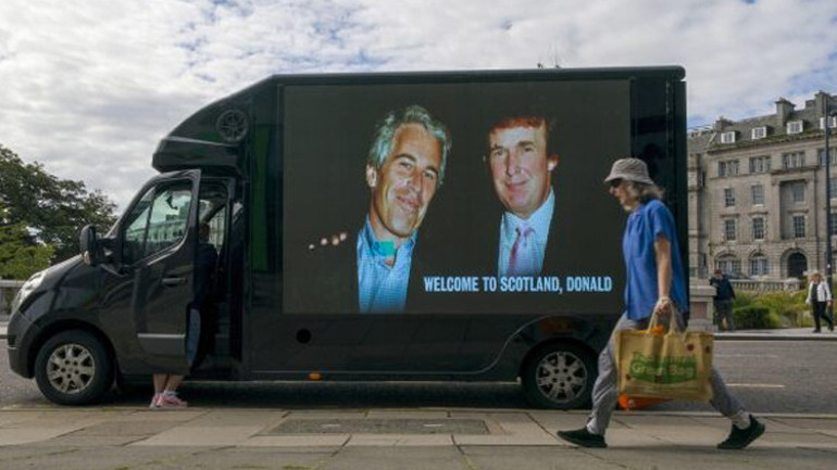 Epstein belgelerine Trump sansürü iddiası