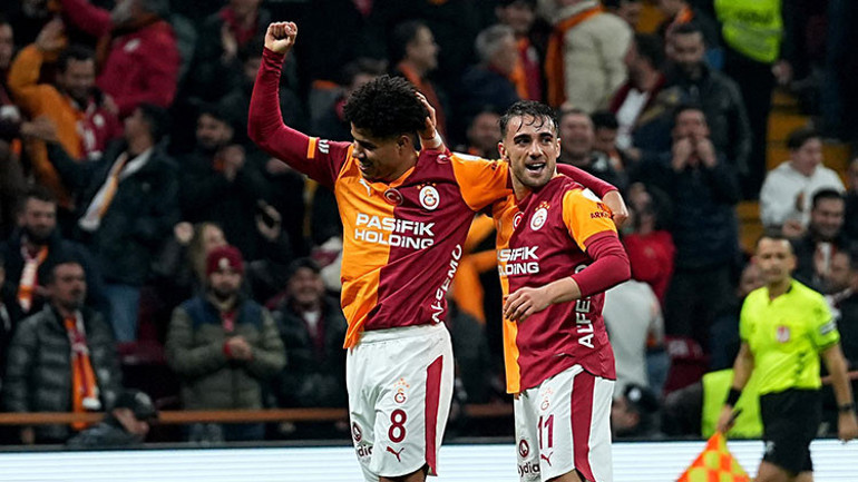 Galatasarayda Mauro Icardinin tarihi gecesi: Hagiyi solladı Yunus Akgün ve Barış Alperden asist krallığına damga