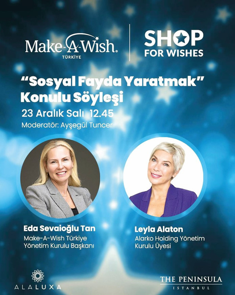 İyilik için alışveriş zamanı