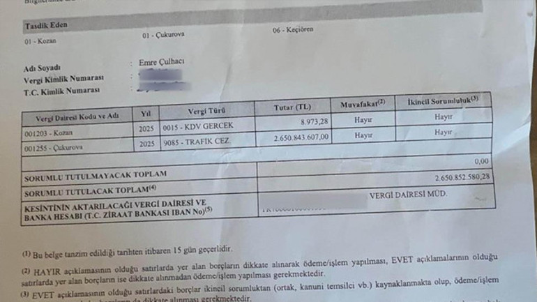  250 tane araba, 660 daire alınabiliyor Bu ceza için olağan dışı şeyler yapmak gerekir