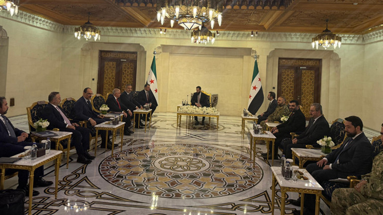 Türkiyeden Şama kritik ziyaret: Dışişleri Bakanı Hakan Fidan, Milli Savunma Bakanı Yaşar Güler, MİT Başkanı İbrahim Kalın Suriyede