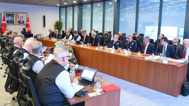 İçişleri Bakanlığından yeni yıl tedbirleri için toplantı