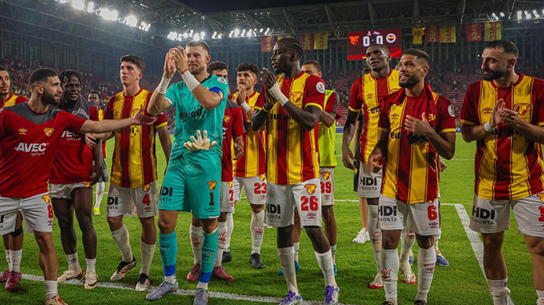 Göztepe, ilk devrenin en az gol yiyen takımı oldu