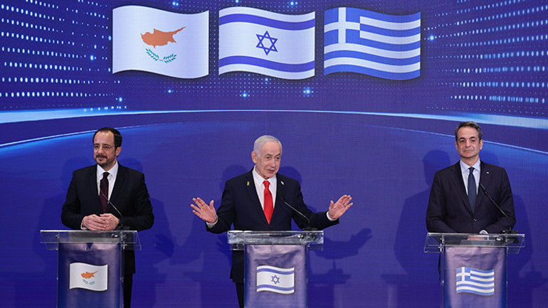 KKTCden üçlü ittifaka sert tepki: İsrail istikrarsızlığı Doğu Akdenize yaymaya çalışıyor