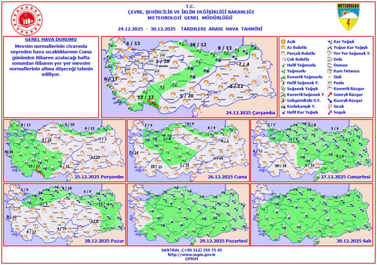 Meteoroloji il il uyardı Kuvvetli sağanak ve kar yağışı etkili olacak... İstanbul için tarih verildi