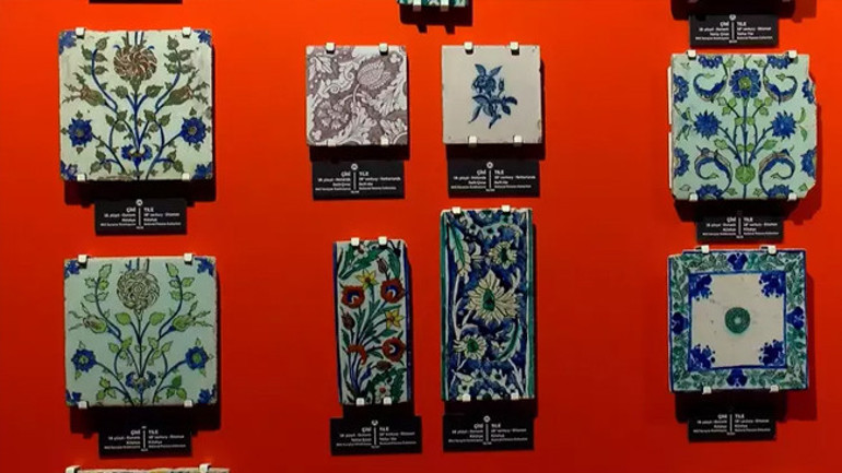 Topkapı Sarayı’nda bir ilk: Mabeyn Yolu Çini Sanat Galerisi ziyarete açıldı