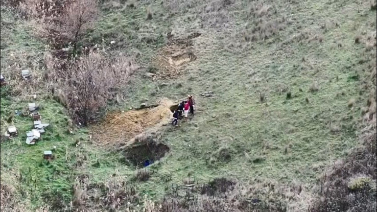 İstanbulda define arayan 2 kişi drone ile yakalandı