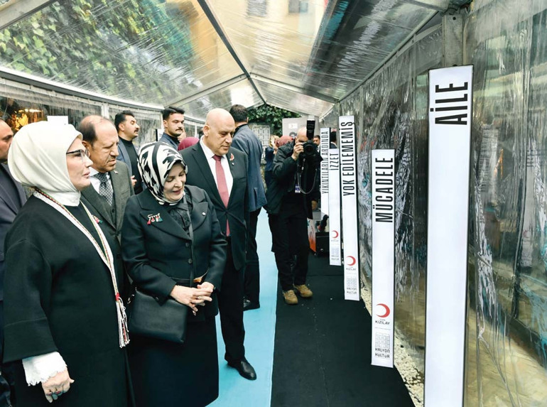 ‘Kalanlar’ Filistin Sergisi’… Gazze küllerinden doğacak