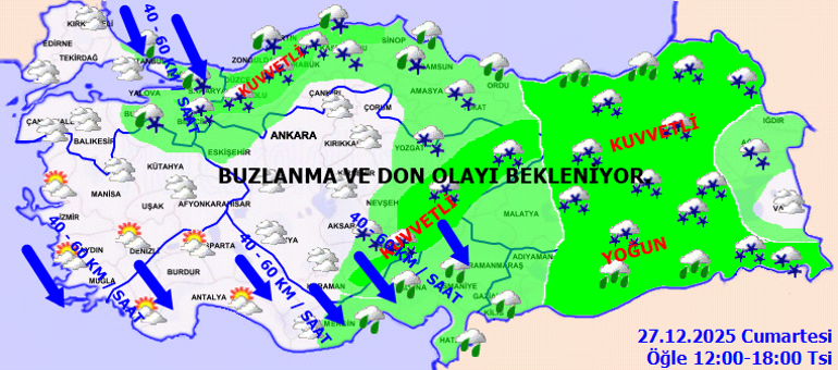 Sarı ve turuncu alarm Meteorolojiden 38 il için kuvvetli kar yağışı uyarısı | İstanbulda karla karışık yağmur ve kar etkili oldu