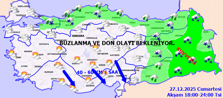 Sarı ve turuncu alarm Meteorolojiden 38 il için kuvvetli kar yağışı uyarısı | İstanbulda karla karışık yağmur ve kar etkili oldu