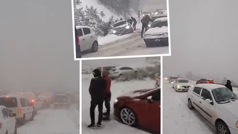 Kar bastırdı, okullar tatil edildi Meteoroloji uyarmıştı: Yoğun kar yağışının ardından eğitime ara verildi