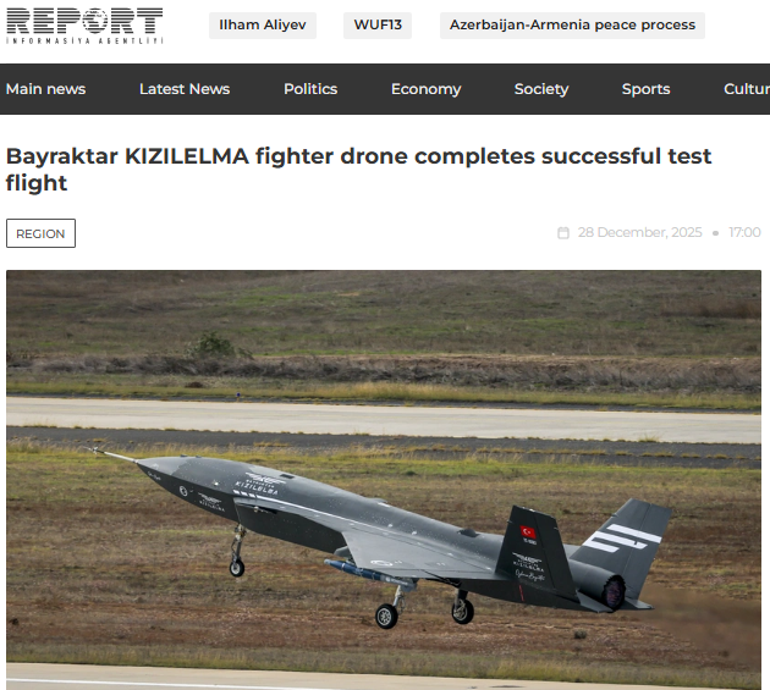 KIZILELMAnın başarısı dünya için bir dönüm noktası Dış basın tarihi testi yakından izledi