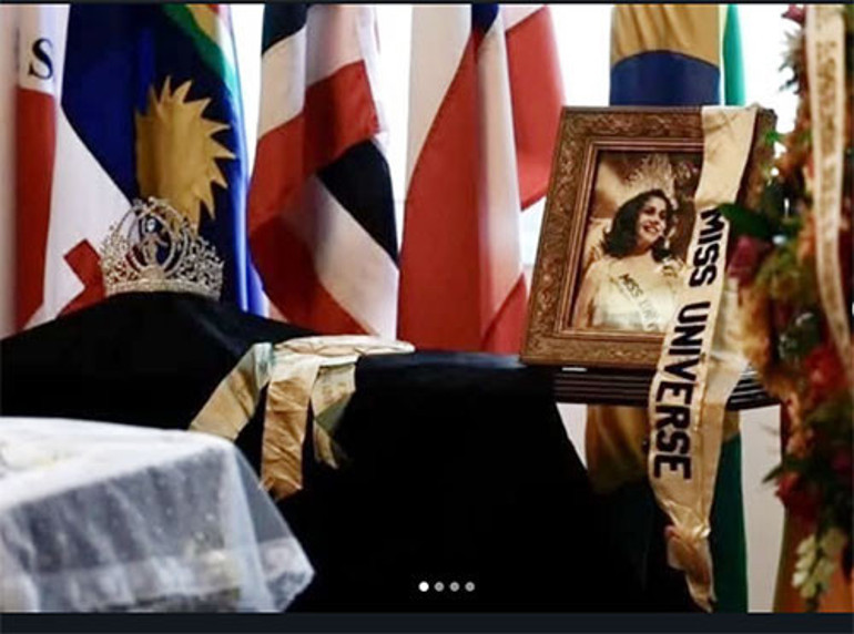 Doğum gününe 9 gün kala ölmüştü... Tarih yazan Kainat Güzeli Güzellik kraliçesi son yolculuğuna tacıyla uğurlandı