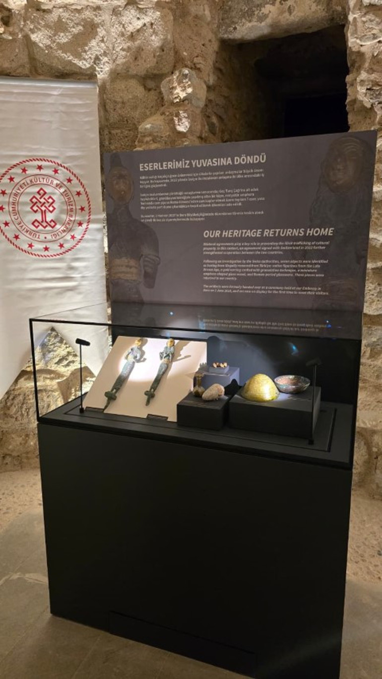  13 bin 448 eser yurtdışından Türkiye’ye iade edildi