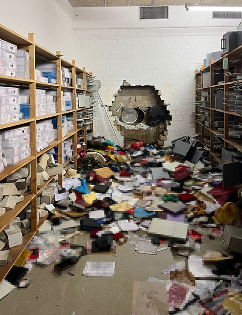 Almanyada filmleri aratmayan banka soygunu