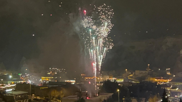 Türkiyenin dört bir yanında yeni yıl coşkusu