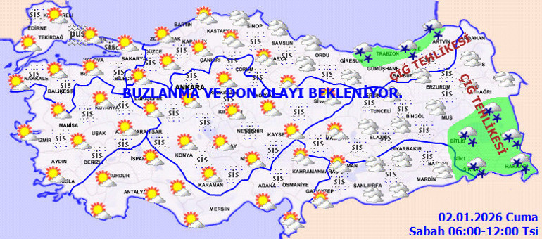 Tekrar kar gelecek dedi tarih verdi Rüzgar, don, buzlanma ve çığ tehlikesi uyarısı | Kuvvetli sağanak yağış geliyor: Bu illerde yaşayanlar dikkat