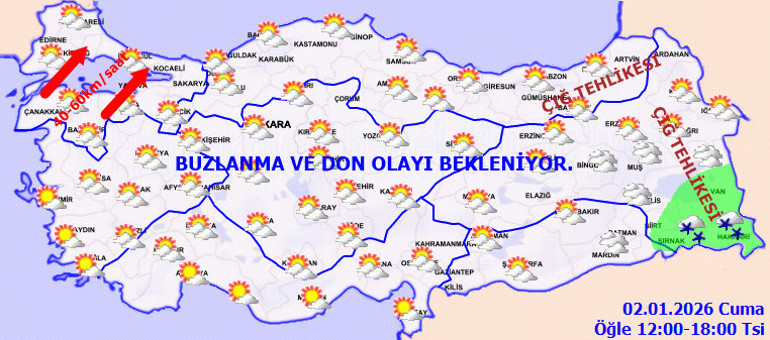 Tekrar kar gelecek dedi tarih verdi Rüzgar, don, buzlanma ve çığ tehlikesi uyarısı | Kuvvetli sağanak yağış geliyor: Bu illerde yaşayanlar dikkat