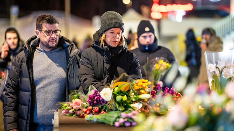 İsviçrede facia geliyorum demiş: Yangının çıkış görüntüsü ortaya çıktı... Her şey saniyeler içinde alev aldı