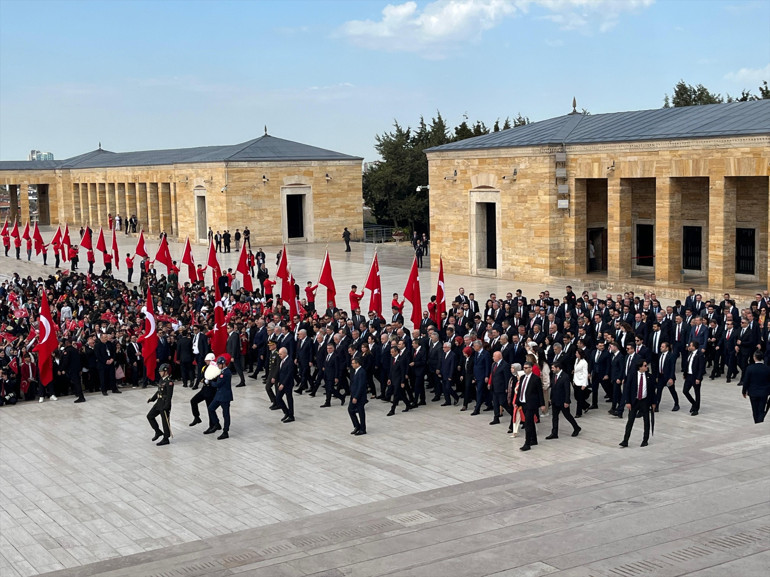 Anıtkabiri 8 milyon 242 bin 170 kişi ziyaret etti