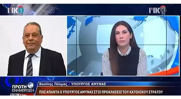 Canlı yayında küstah tehdit: Rum bakandan Türkiyeye hadsiz sözler