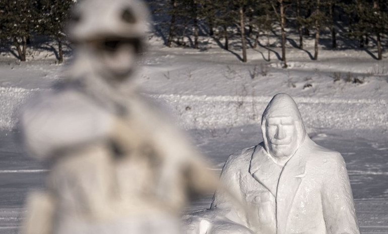 111. yılda aynı yerde saygıyla... Sarıkamış şehitleri Allahuekber Dağlarında anıldı