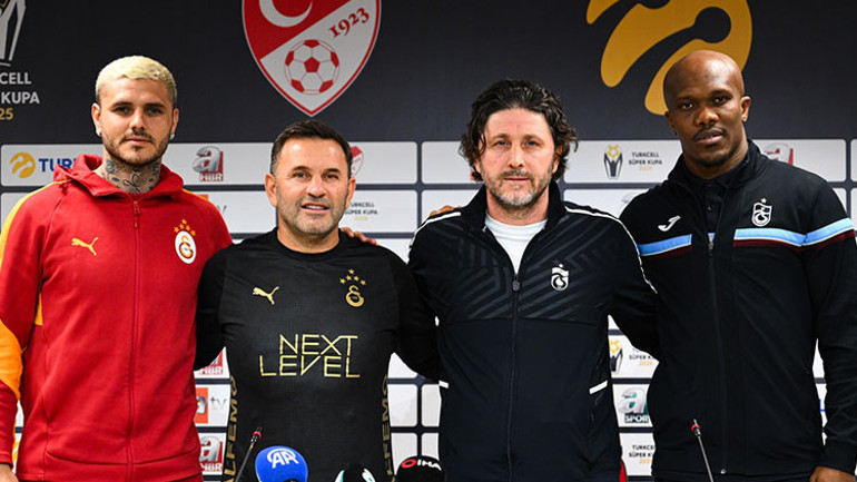 Fatih Tekke ve Okan Buruktan güldüren diyalog ve Süper Kupa yorumu: Bizim için çok değerli