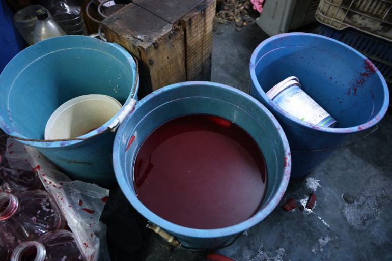  Burada imal ediyorlardı Tonlarcası imha edildi