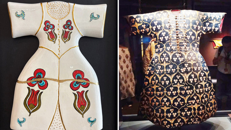 ‘Çintemani’ modern sanatta Timur’un sancağı Yavuz’un kaftanı...