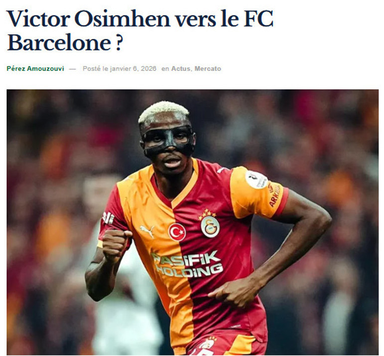 Victor Osimhen için Barcelona iddiası 3 dünya devi peşinde