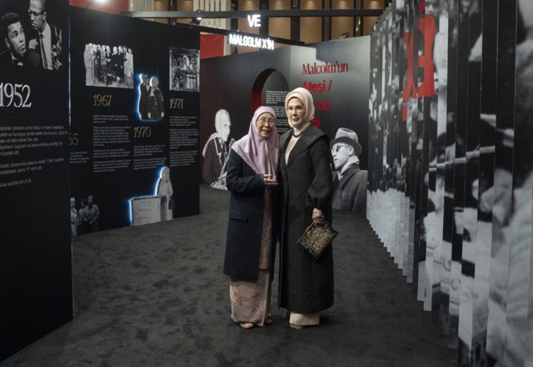 Emine Erdoğan, Malezya Başbakanının eşi Azizah İsmail ile görüştü