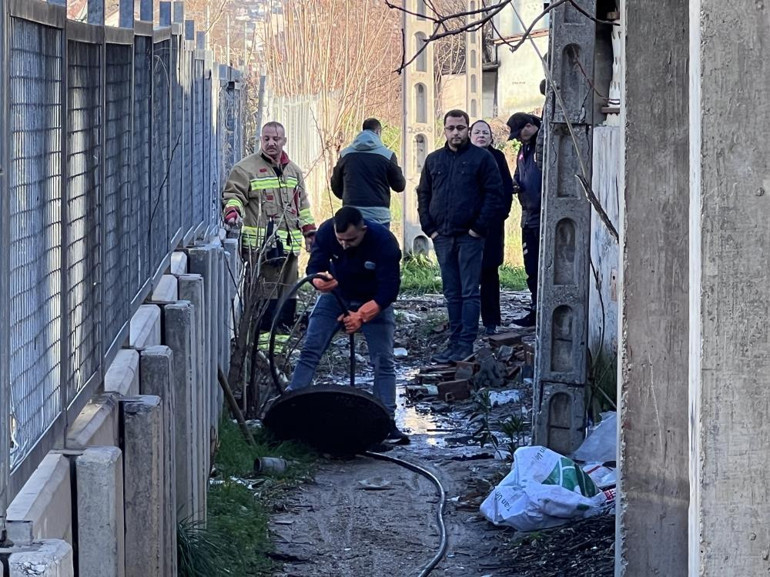 Manisada ekipleri harekete geçiren iddia Rögarda bebek gördüm