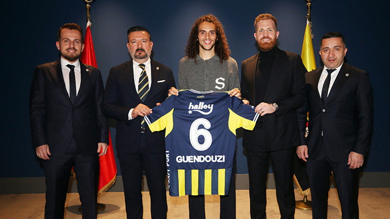 Fenerbahçede Matteo Guendouzi imzayı attı İşte giyeceği forma numarası