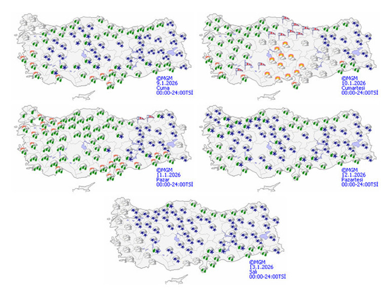 Türkiye yeniden beyaza bürünecek: Kuvvetli kar ve sağanak geliyor | Meteorolojiden yağış, çığ ve fırtına uyarısı: 27 ilde etkisini artıracak