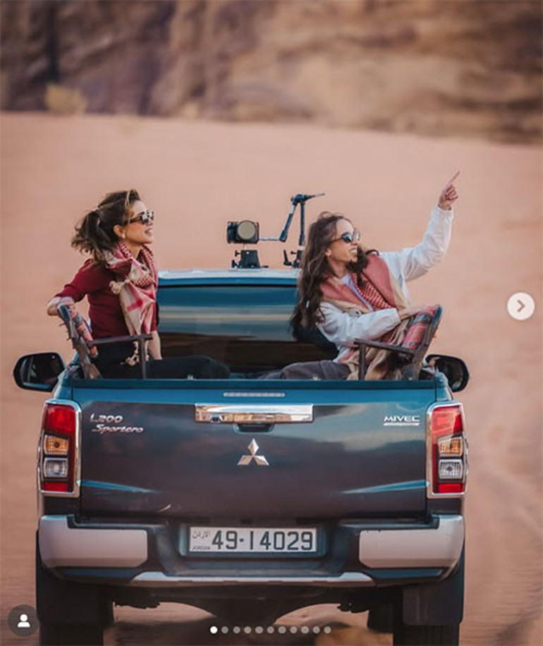 Yeni yılda ilk iş safariye çıktılar