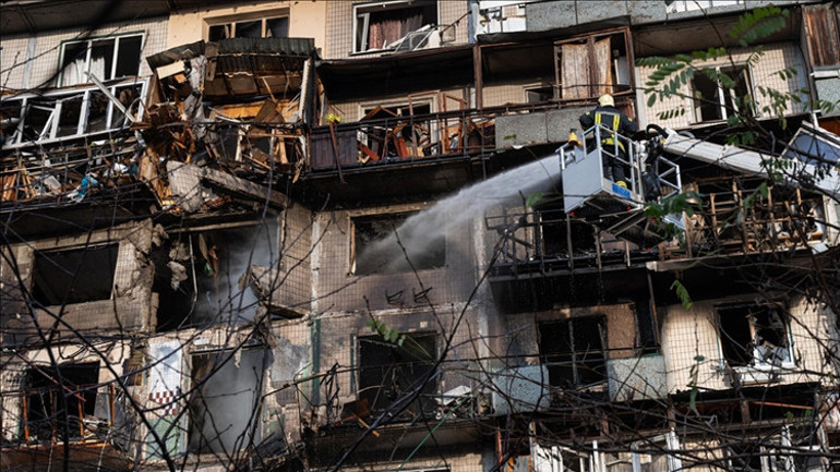 Rusyadan Ukraynaya gece saldırısı: Ülke genelinde elektrikler kesildi