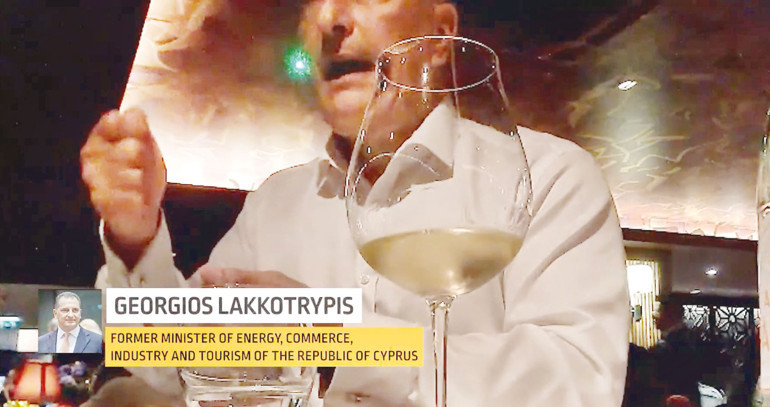 Skandal video Güney Kıbrıs’ı salladı... Rum lider rüşvet çarkı kurmuş