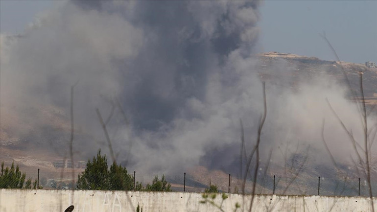 İsrailden Lübnana peş peşe hava saldırıları
