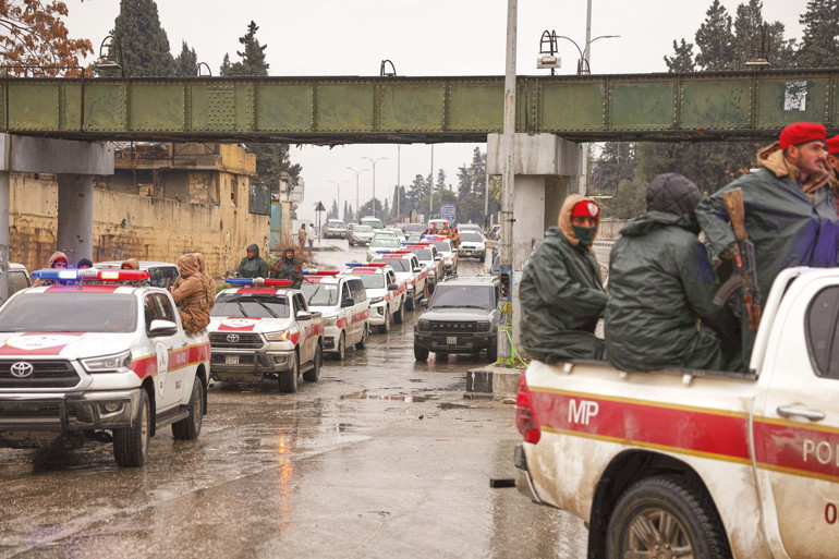 Son grup da tahliye edildi... SDG Halep’ten tamamen çekildi