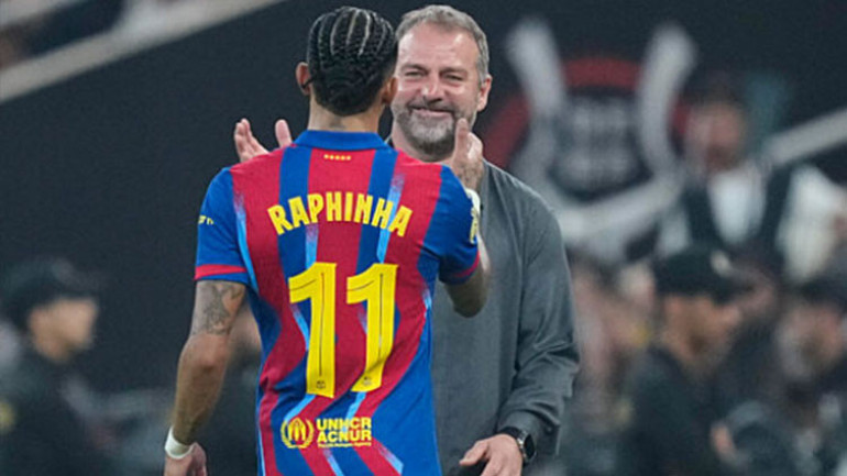 Hansi Flickten Barcelona ve Raphinhaya özel dokunuş Real Madridin Kâbusu oldular