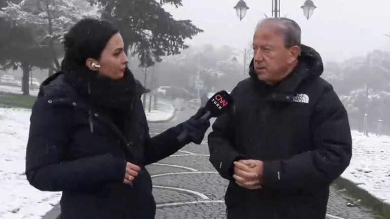 Meteorolojiden 41 il için sarı kodlu hava durumu uyarısı İstanbulda kar yağışı etkili oluyor... Prof. Dr. Şen: Kritik 24 saate girdik