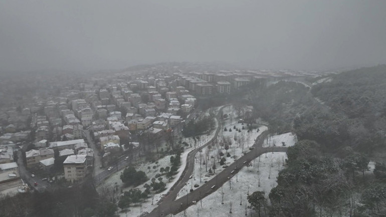 Meteorolojiden 41 il için sarı kodlu hava durumu uyarısı İstanbulda kar yağışı etkili oluyor... Prof. Dr. Şen: Kritik 24 saate girdik