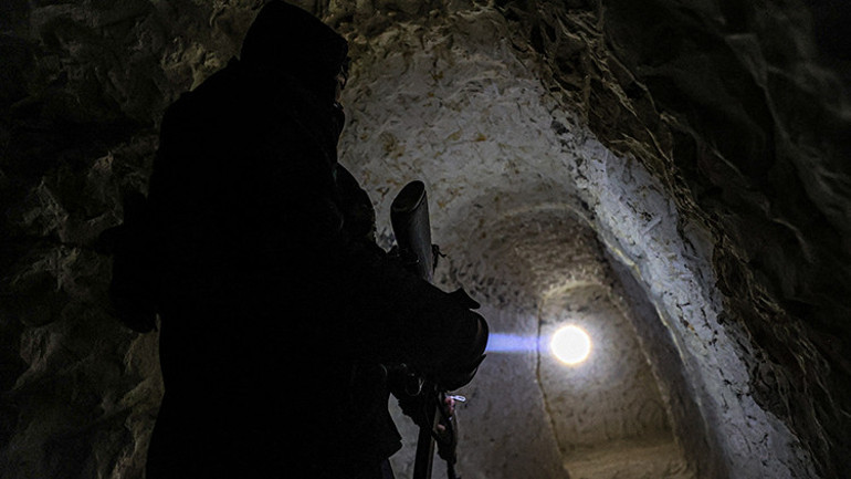 SDG’nin akılalmaz yer altı ağı deşifre edildi... İşte o görüntüler
