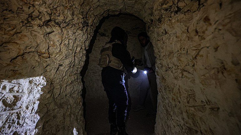 SDG’nin akılalmaz yer altı ağı deşifre edildi... İşte o görüntüler