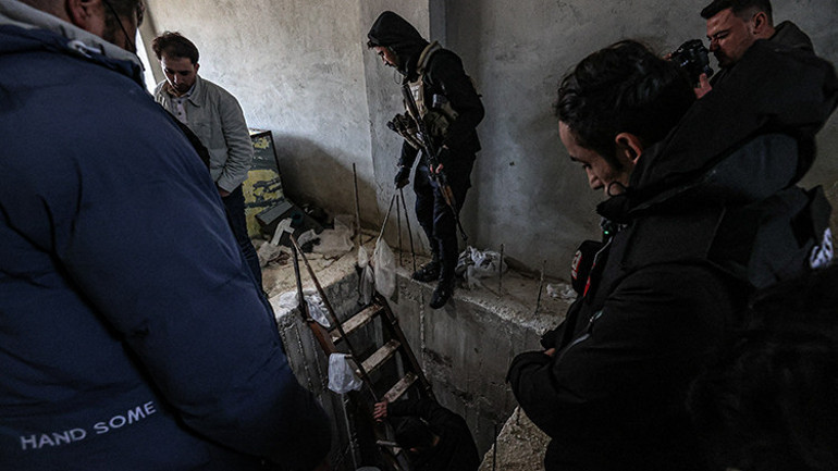 SDG’nin akılalmaz yer altı ağı deşifre edildi... İşte o görüntüler